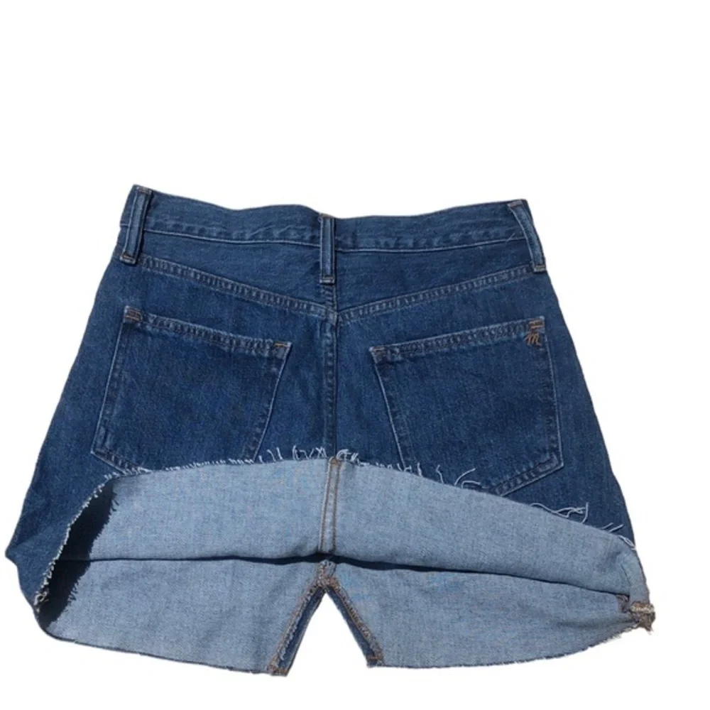 Madewell Denim A-Line Mini Skirt Blue Size 26